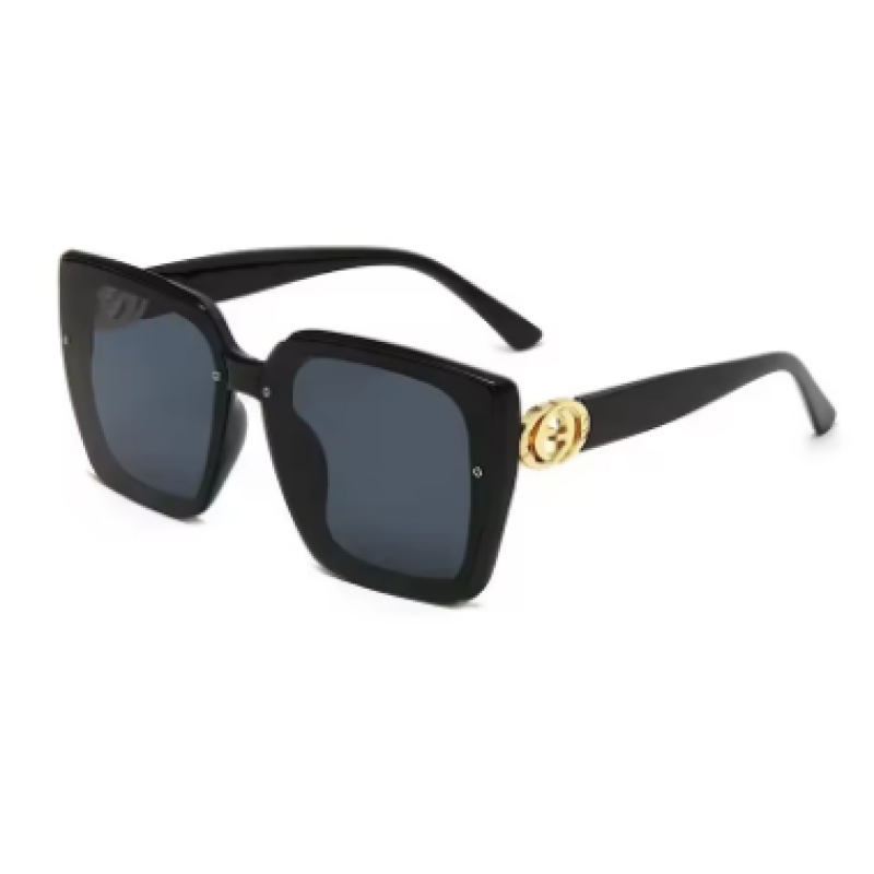  Color: Black  Women’s Vintage Square Mirror Sunglasses UV400