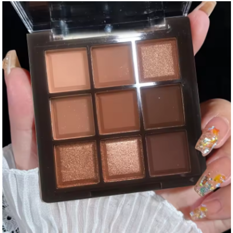 Sweetheart Chocolate 2024 Chocolate9Color Eyeshadow Palette Matte&Glitter Finish
