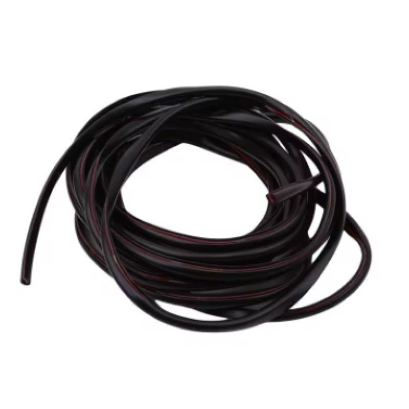 Black 5m Universal U-Type Car Door Edge Guard Strip Rubber Scratch Protector