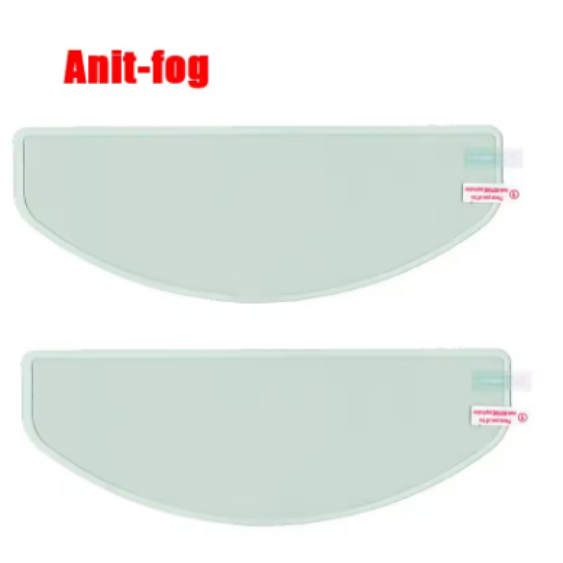 2pcs Anti fog X2 Universal anti-fog&rain-resistant helmet film with durable nano coat