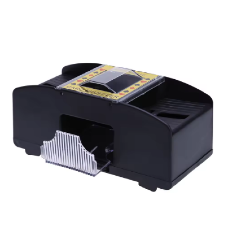 A Manual card shuffler for quick, easy card mixing—perfect for family games 