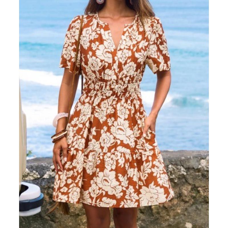 M Always & Forever Floral Mini Dress