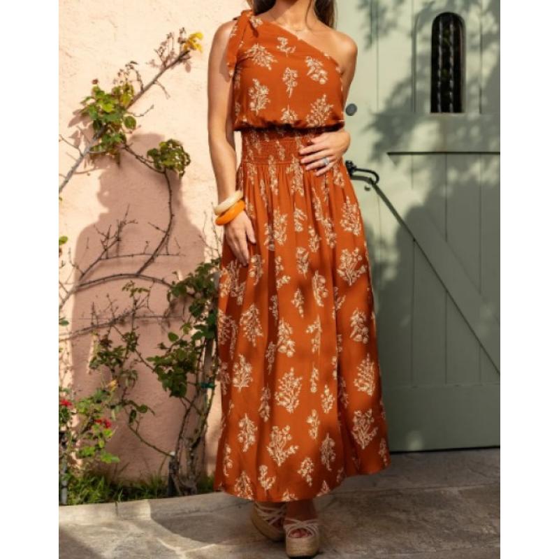 L JJD Athena’s Glow Ornate Maxi Dress