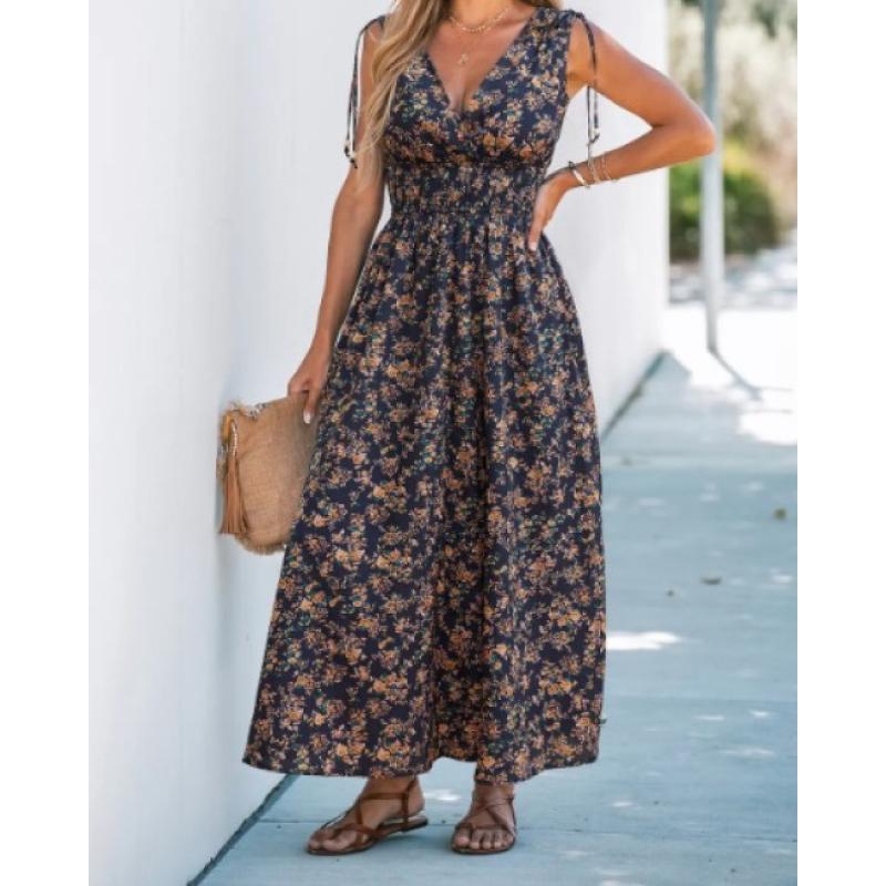 L Forever Bloom Floral Maxi Dress