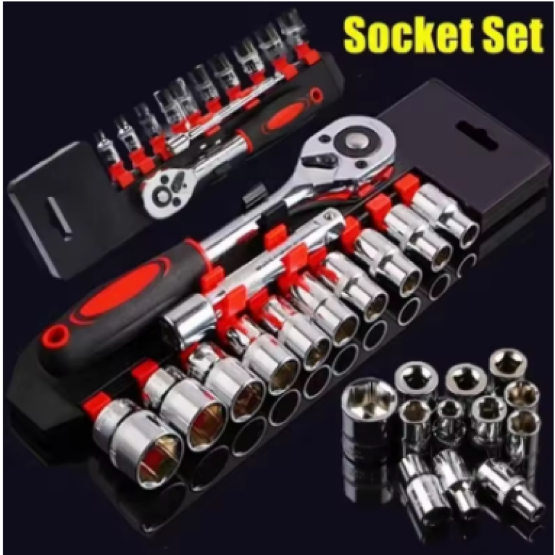 NewUpgrade Wrench Socket Set Hardware Car Boat Motorcycle Bicycle Repairing Tool