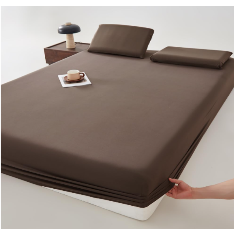 Coffee Queen 3-Piece Premium Fitted Bedsheet Set – Extra Deep, Soft & Wrinkle-Resistant