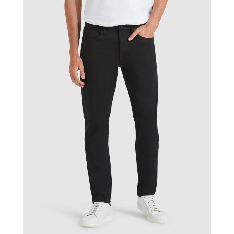 Men's Black Jeans - Slim Tapered Jeans