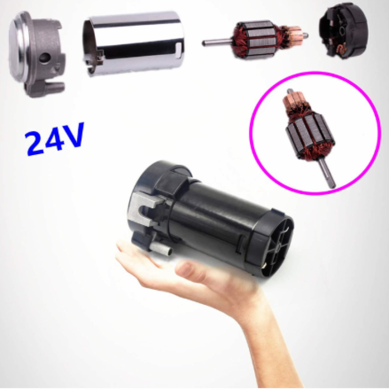 Double-Tube Air Horn – Electric 24V Loud Car/Truck Horn with Air Pump (Black)