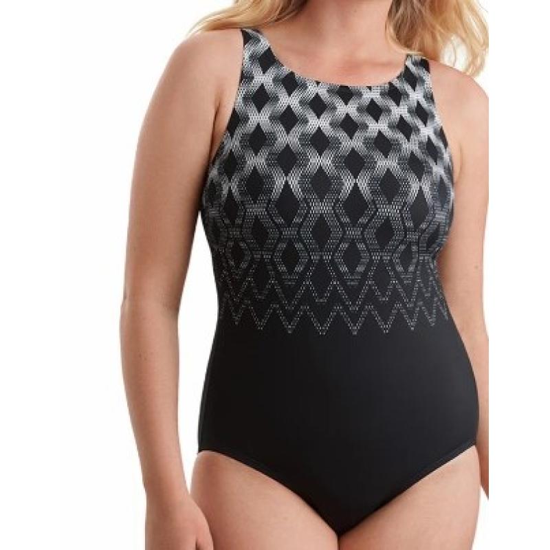 Women’s High-Neck Linked Up Tank One-Piece Swimsuit