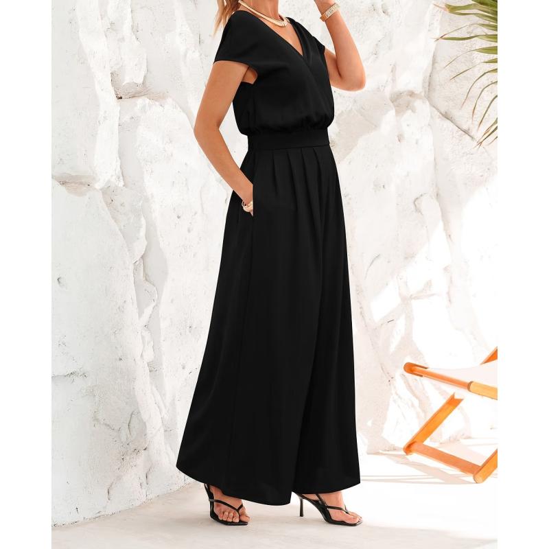 Size M Night Flow Black Jumpsuit