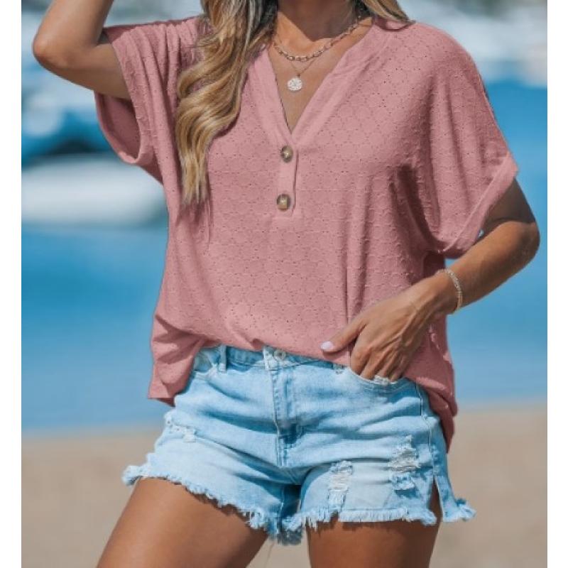 Size M Pink Casual Top – Soft & Everyday Style