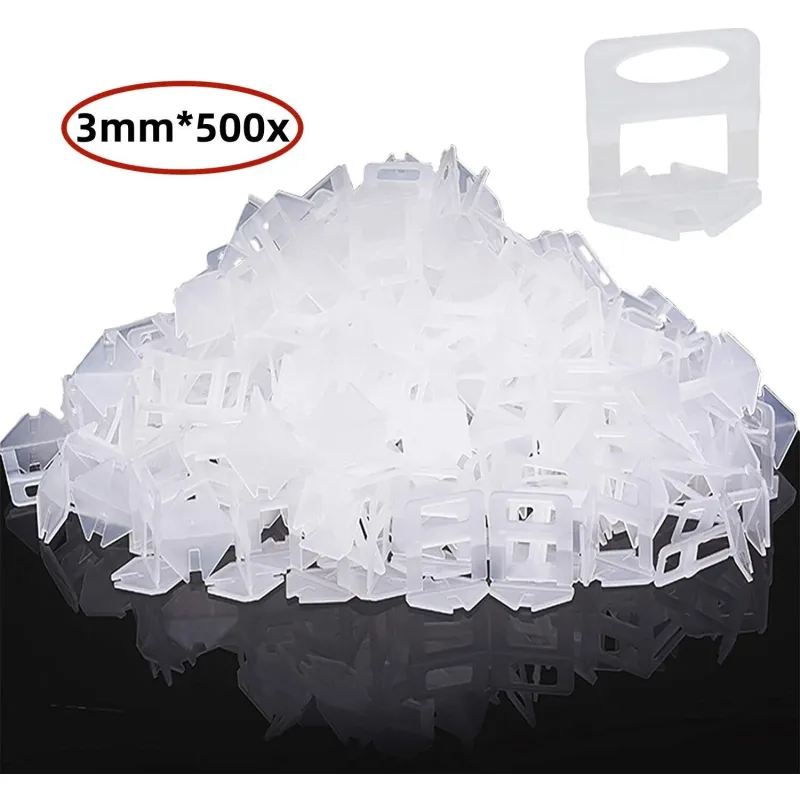 Tile Leveling System Clips Wrench Wedge Spacer Tiling Tool Floor Wall Plier Bulk 3mm Lower