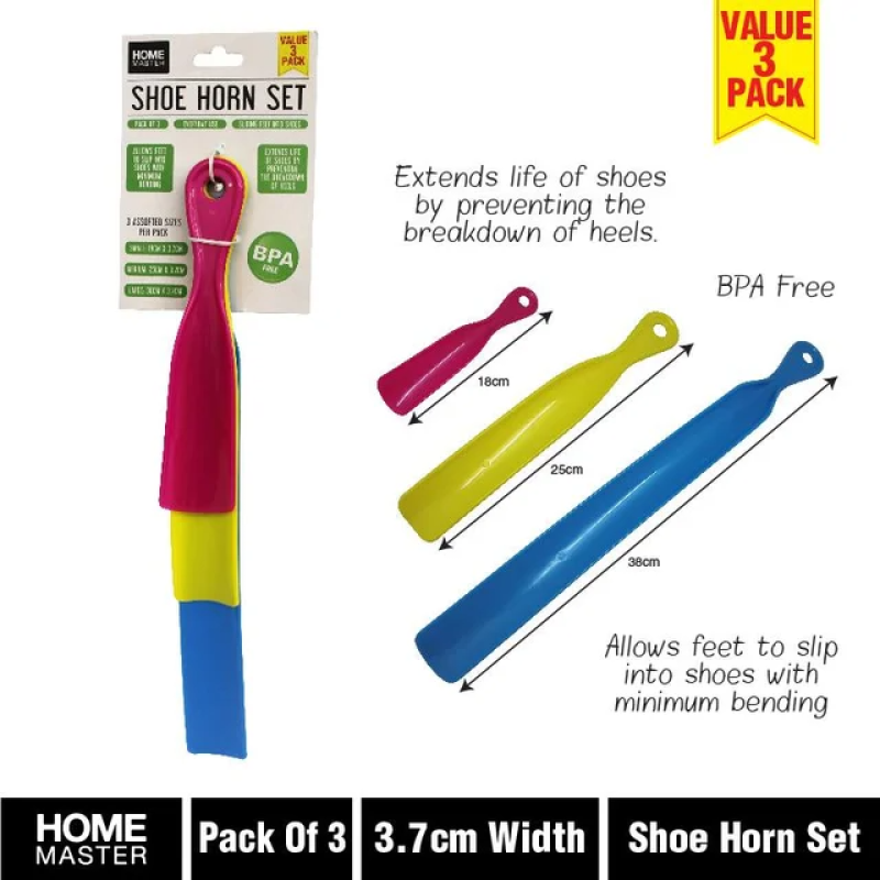 Shoe Horn 3pc