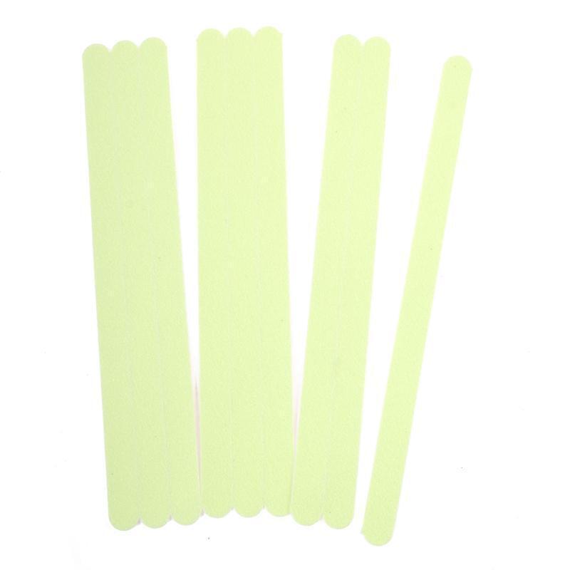 Tape Pre-Cut Strips Non-Slip Grip Tape Glow In The Dark 300mm x 18mm 9pk 