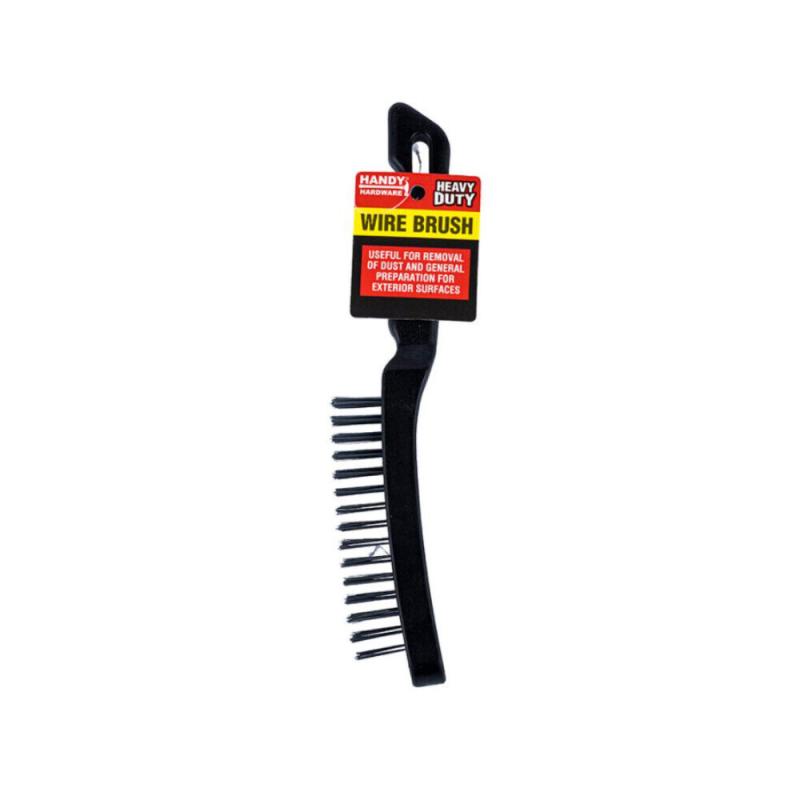 Wire Brush Plastic Handle