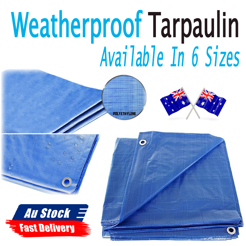 Tarpaulin 240cm x 300cm (8' x 10')