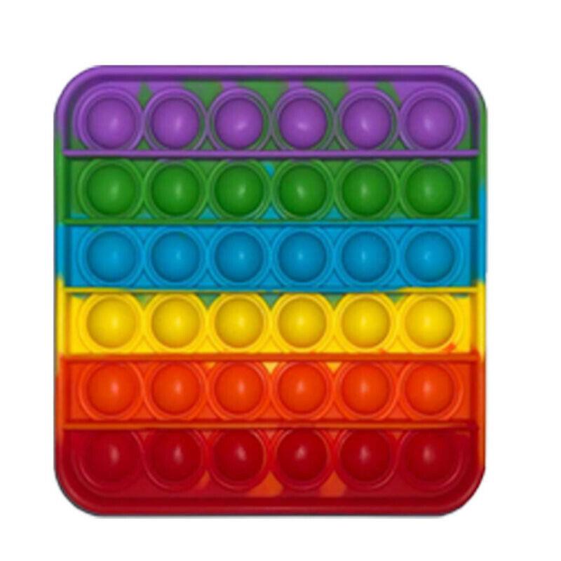 Pop Its Square Fidget Toy Push bubble stress relief kids pop it tiktok 2020