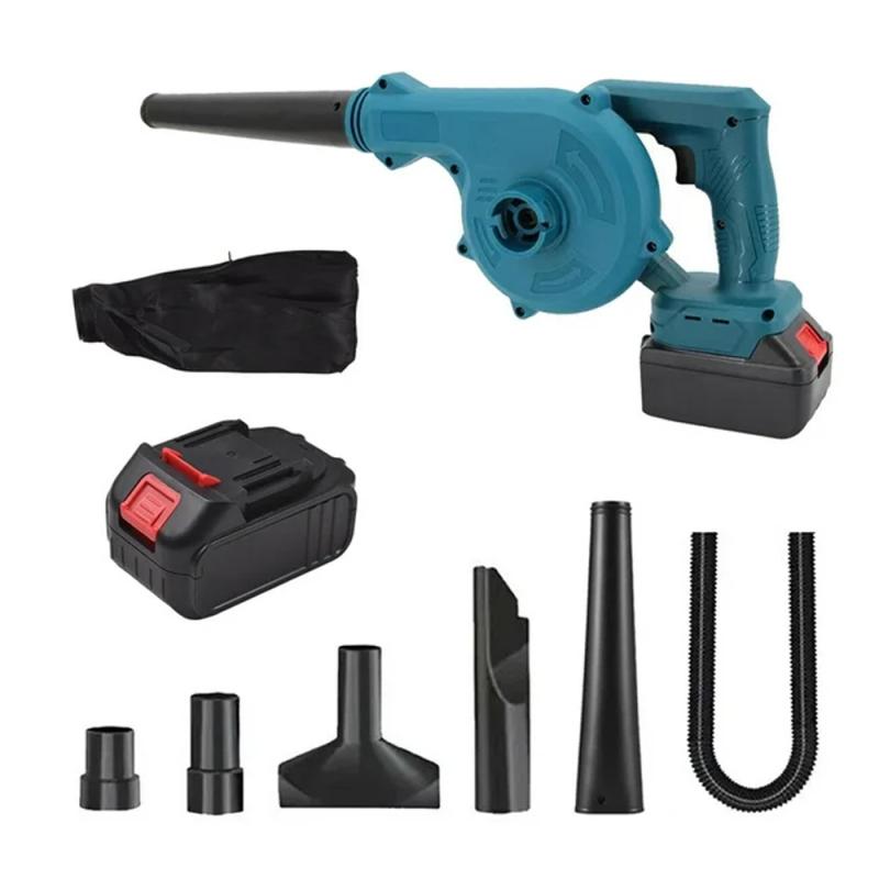 Brushless rechargeable hair dryer lithium battery blower high power industrial small dust collector